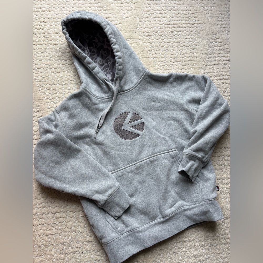 Ethika Grey Hoodie with Center Logo